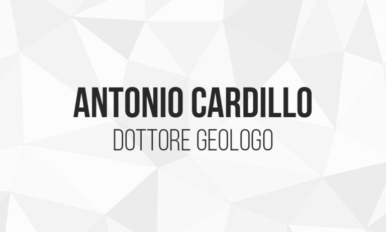 Geologo Cardillo Antonio